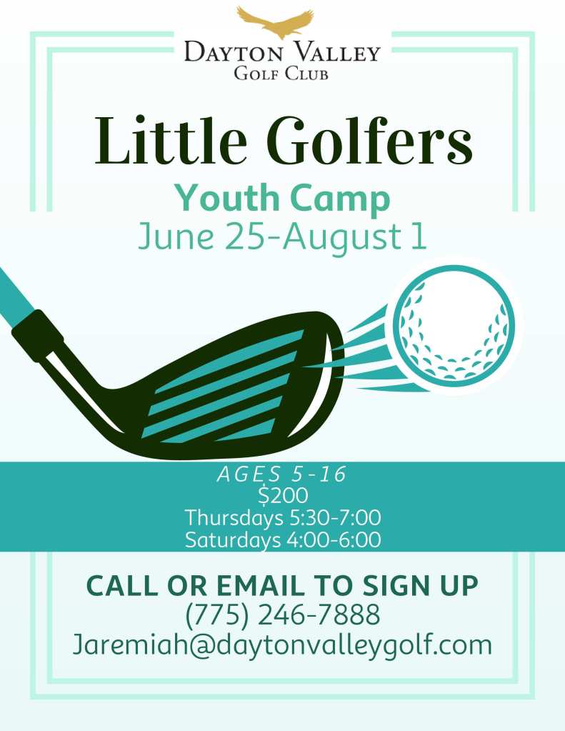 Little Golfers Flyer 2026